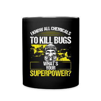 Pest Control Technician Chemical Animal Control - Tasse einfarbig - Schwarz - Vorne