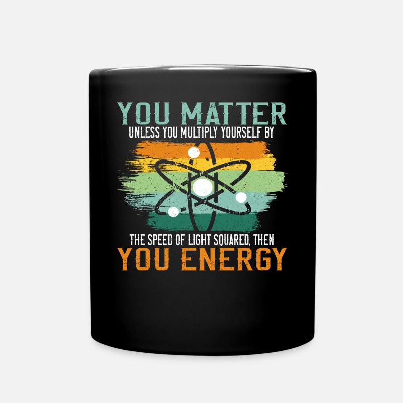Vous comptez à moins que vous ne vous multipliiez la science - Mug uni - noir