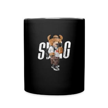 Nounours - Mug uni - noir - Devant