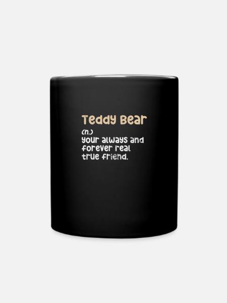 Nounours - Mug uni - noir