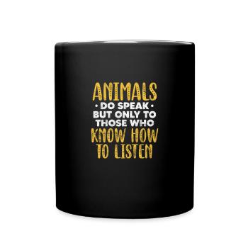 Veterinarian Veterinary Medicine Veterinarian Veterinary Gift - Full Colour Mug - black - Front