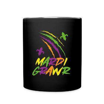 Mardi Grawr - Tasse einfarbig - Schwarz - Vorne