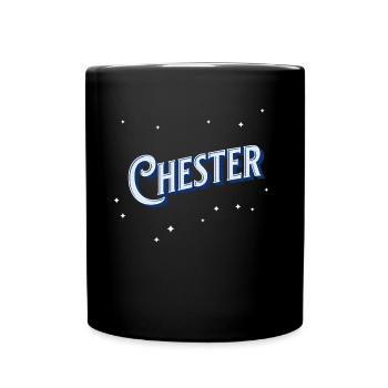 Noms Chester personnalisés - Mug uni - noir - Devant