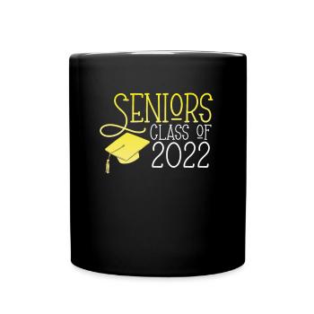 Senior Class 2022 - Full Colour Mug - black - Front