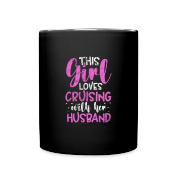 Croisière Mariage Mari Femme Mariage Cadeau - Mug uni - noir - Devant