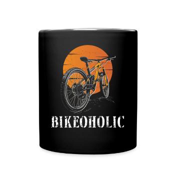 Enduro VTT VTT Équitation - Mug uni - noir - Devant