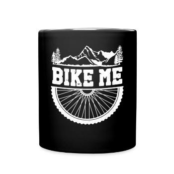 Enduro VTT VTT Équitation - Mug uni - noir - Devant