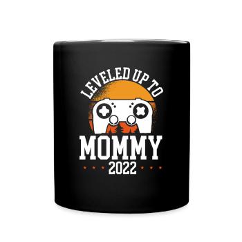 Level Bis Mama 2022 - Tasse einfarbig - Schwarz - Vorne