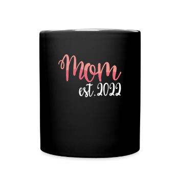 Mama 2022 - Tasse einfarbig - Schwarz - Vorne