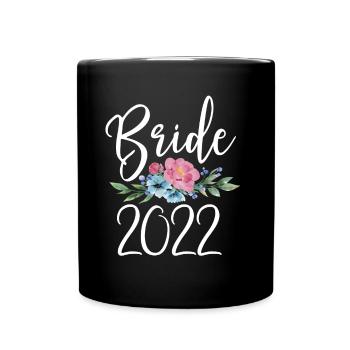 Bride 2022 - Full Colour Mug - black - Front