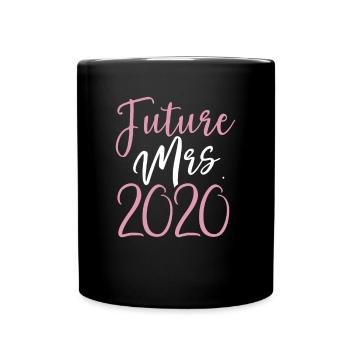 Future Miss 2020 - Mug uni - noir - Devant