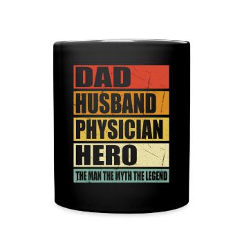 Père Mari Docteur Held - Mug uni - noir - Devant