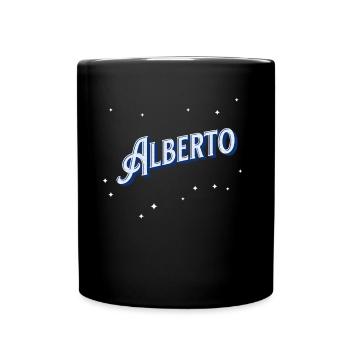Alberto noms personnalisés - Mug uni - noir - Devant