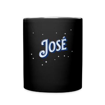Nom Jose personnalisé - Mug uni - noir - Devant