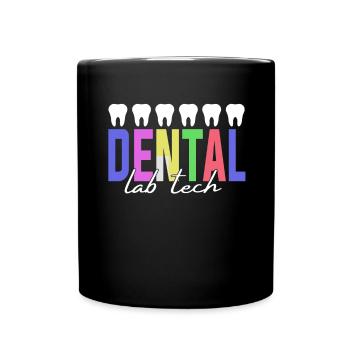 Assistant de laboratoire dentaire Assistant dentaire - Mug uni - noir - Devant