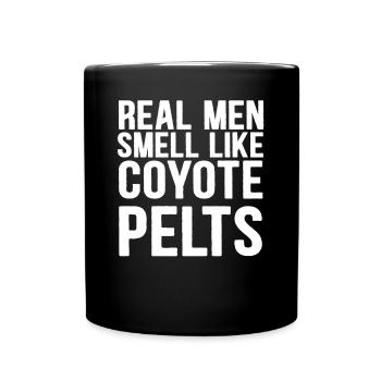 Coyote Chasse Coyote Cadeau - Mug uni - noir - Devant