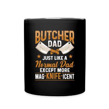 Butcher Butcher Butcher Butcher’s Gift - Mug uni - noir - Devant