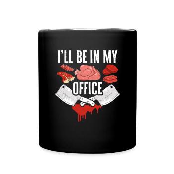 Butcher Butcher Butcher Butcher’s Gift - Mug uni - noir - Devant