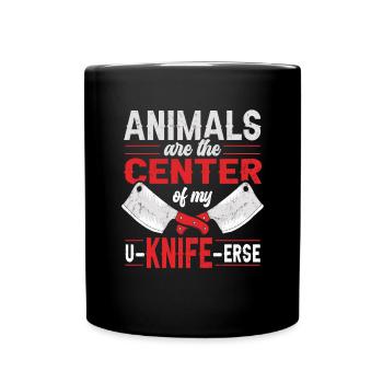 Butcher Butcher Butcher Butcher’s Gift - Mug uni - noir - Devant
