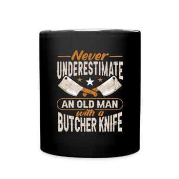 Butcher Butcher Butcher Butcher’s Gift - Mug uni - noir - Devant