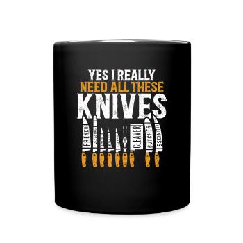 Butcher Butcher Butcher Butcher’s Gift - Mug uni - noir - Devant