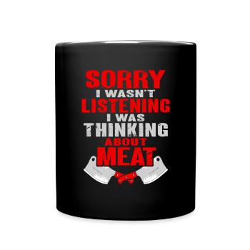 Butcher Butcher Butcher Butcher’s Gift - Mug uni - noir - Devant