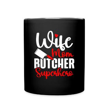 Butcher Butcher Butcher Butcher’s Gift - Mug uni - noir - Devant
