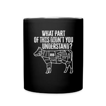 Butcher Butcher Butcher Butcher’s Gift - Mug uni - noir - Devant