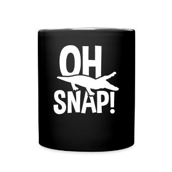 Alligator Alligator Crocodile Crocodile - Mug uni - noir - Devant