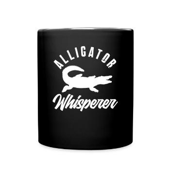 Alligator Alligator Crocodile Crocodile - Mug uni - noir - Devant