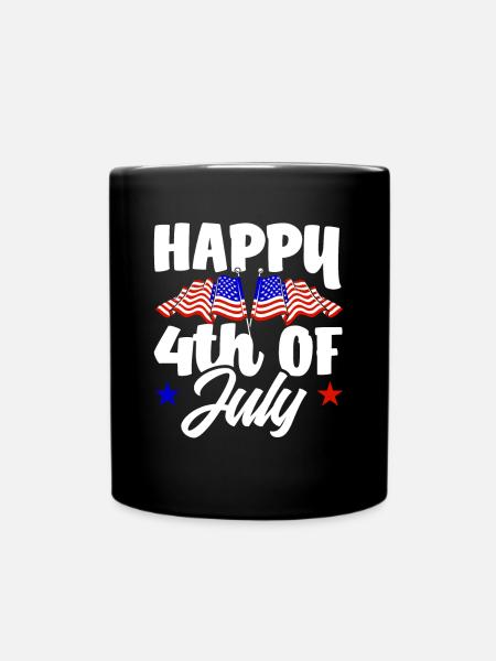 Amérique États-Unis Américain Américain - Mug uni - noir