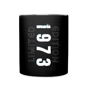 Édition Limitée Année de Naissance 1973 Cadeau Hommes - Mug uni - noir - Devant