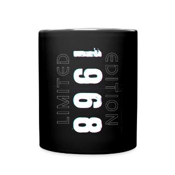 Édition Limitée Année de Naissance 1968 Cadeau Hommes - Mug uni - noir - Devant
