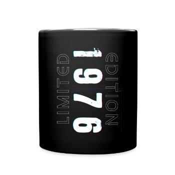 Édition Limitée Année de Naissance 1976 Cadeau Hommes - Mug uni - noir - Devant