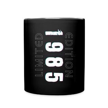 Édition Limitée Année de Naissance 1985 Cadeau Hommes - Mug uni - noir - Devant