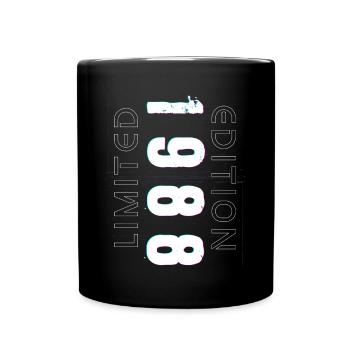 Édition Limitée Année de Naissance 1988 Cadeau Hommes - Mug uni - noir - Devant