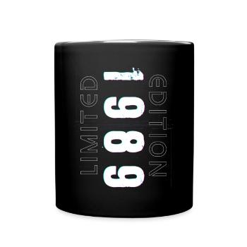 Limited Edition Geburtsjahr 1989 Geschenk Männer - Tasse einfarbig - Schwarz - Vorne