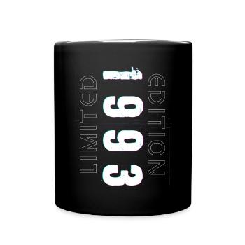 Limited Edition Year of Birth 1993 Gift Men - Full Colour Mug - black - Front