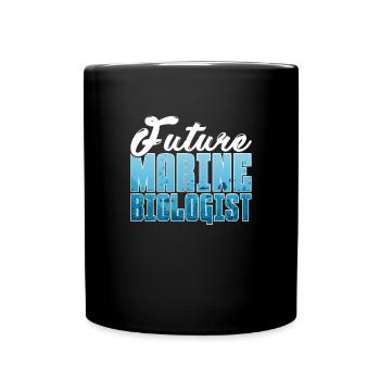 Marine biology - Full Colour Mug - black - Front