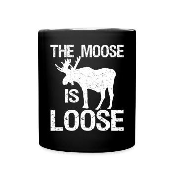 Le loose is loose Vintage Canada Canadien - Mug uni - noir - Devant