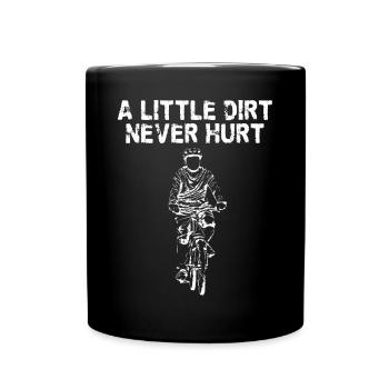 Enduro VTT VTT Équitation - Mug uni - noir - Devant