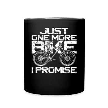 Enduro VTT VTT Équitation - Mug uni - noir - Devant