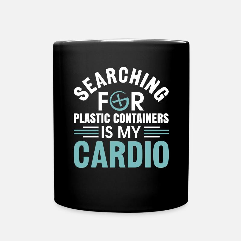 Geocaching Geocacher Cadeau - Mug uni - noir