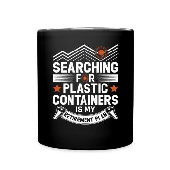 Geocaching Geocacher Cadeau - Mug uni - noir - Devant