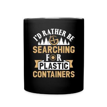 Geocaching Geocacher Cadeau - Mug uni - noir - Devant