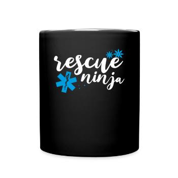 Save Ninja Japan - Full Colour Mug - black - Front
