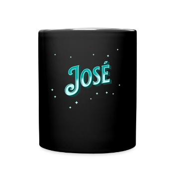 Nom Jose personnalisé - Mug uni - noir - Devant