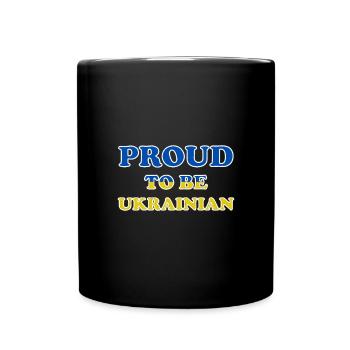 Fier d’être ukrainien Kiev Peace Peace Pride - Mug uni - noir - Devant
