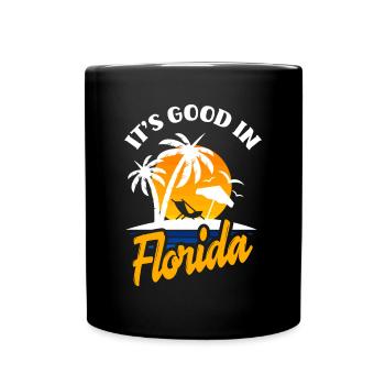 Florida - Full Colour Mug - black - Front