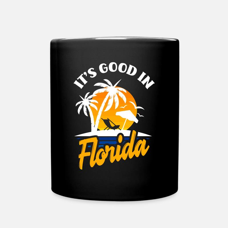 Floride - Mug uni - noir